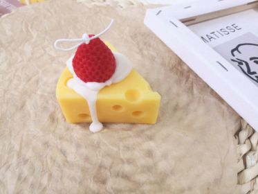 Cheese Scented Candle Sweet Bedroom Decoration Shooting Props Girlfriends Hand Gift Ins